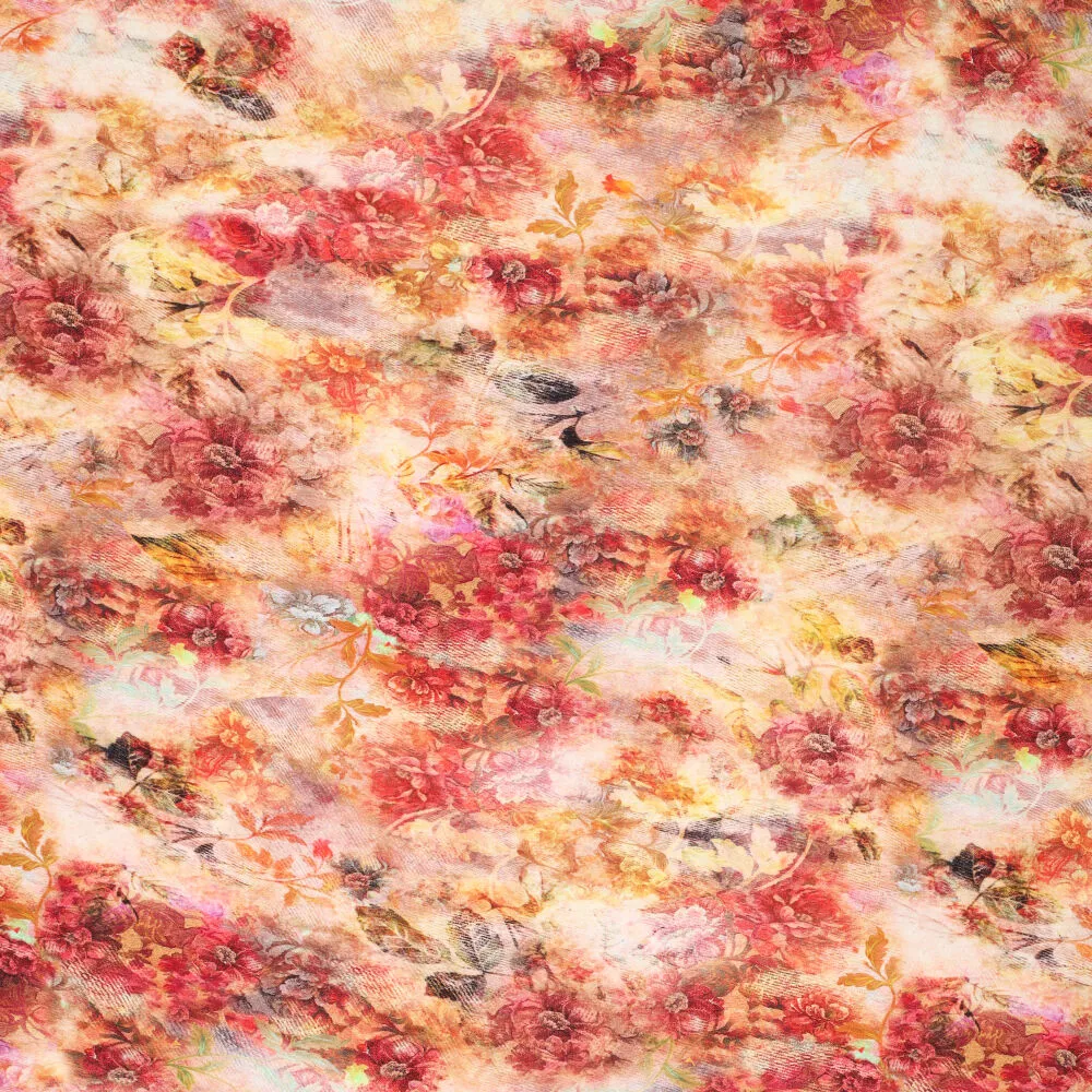 20126 Renaissance Flowers Viscose Spandex