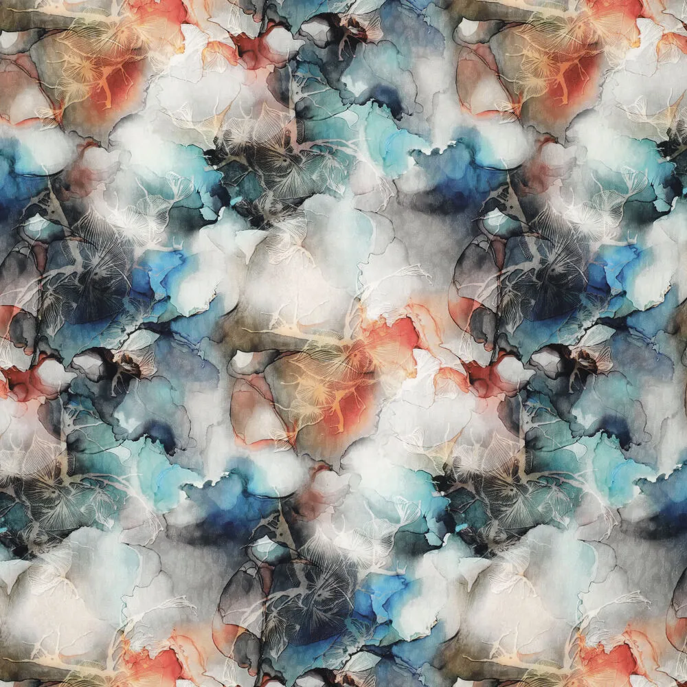 20806 Enigma Viscose Panter Jacquard